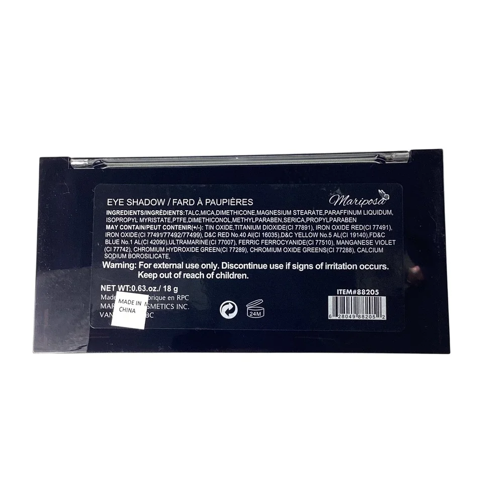 Mariposa eyeshadow palette